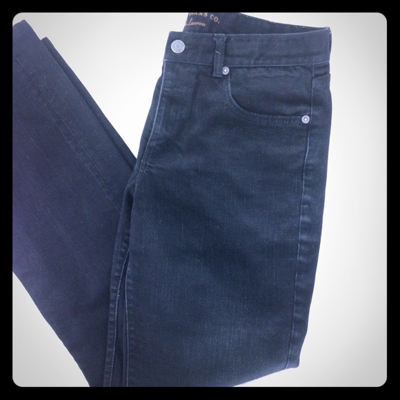 Ralph Lauren 8 black denim jeans with stretch